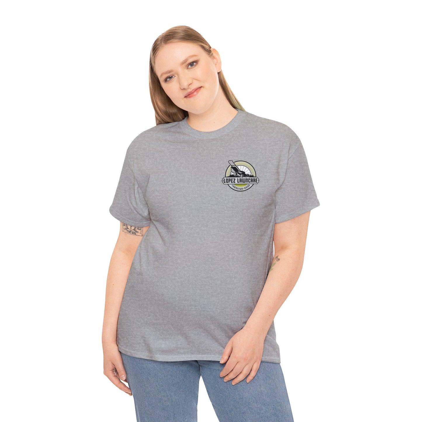 Lopez Lawncare Heavy Cotton Tee