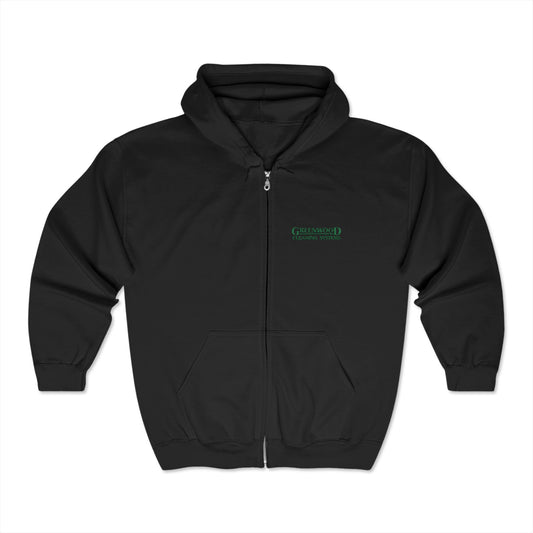 Greenwood Cleaning Systems Heavy Blend™ Full Zip Hooded Sweatshirt
