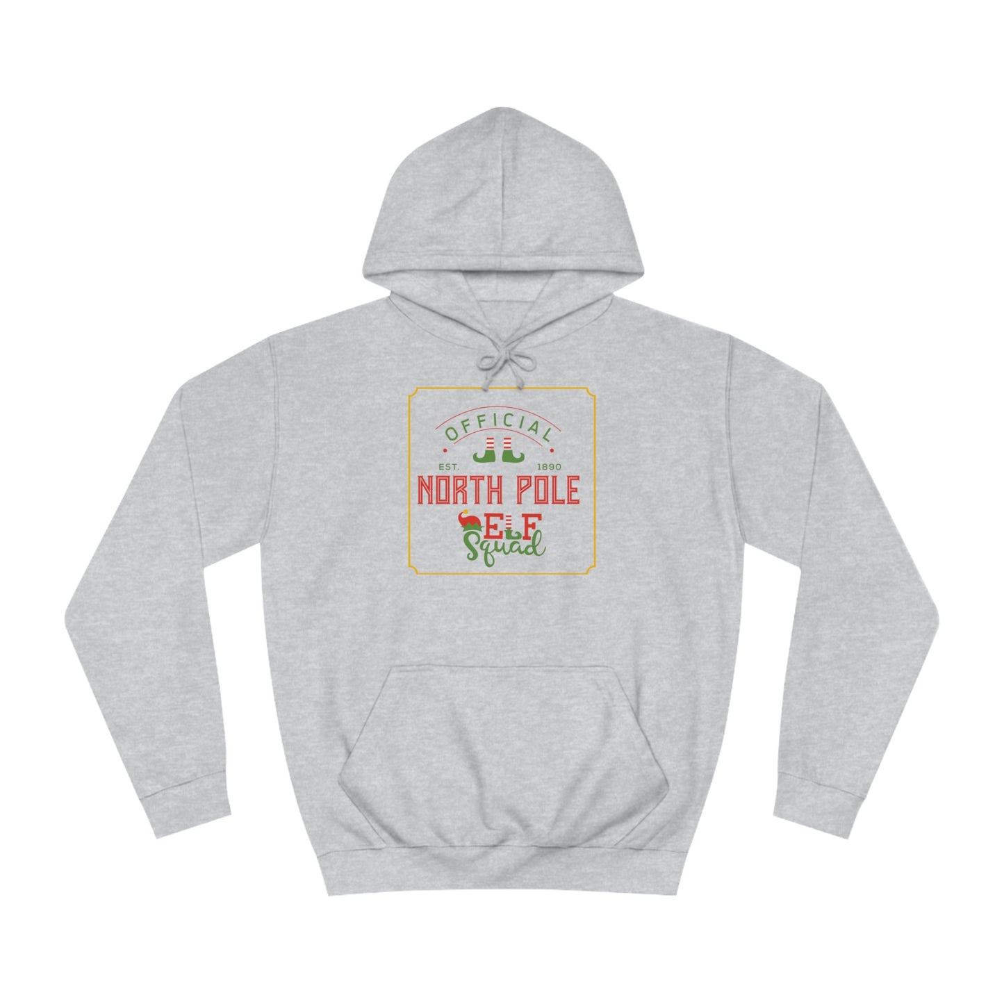 North Pole Elf Squad College Hoodie