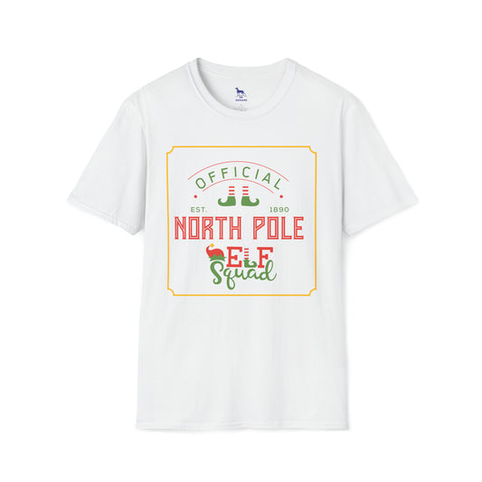 Official North Pole Elf Squad Softstyle T-Shirt