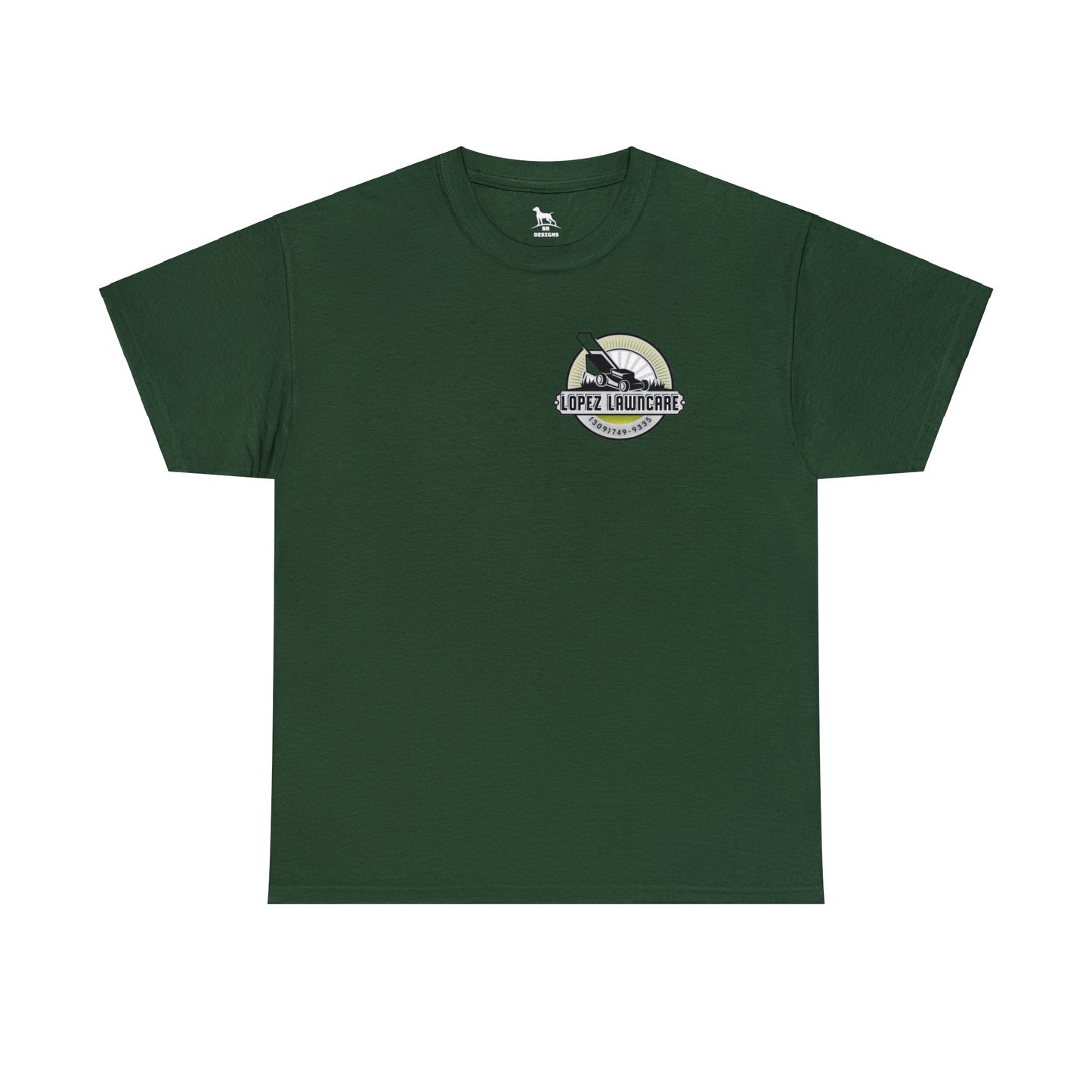 Lopez Lawncare Heavy Cotton Tee