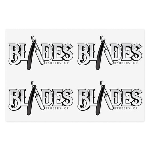 Blades Barbershop Sticker Sheets