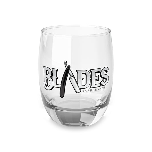 Blades Barbershop Whiskey Glass