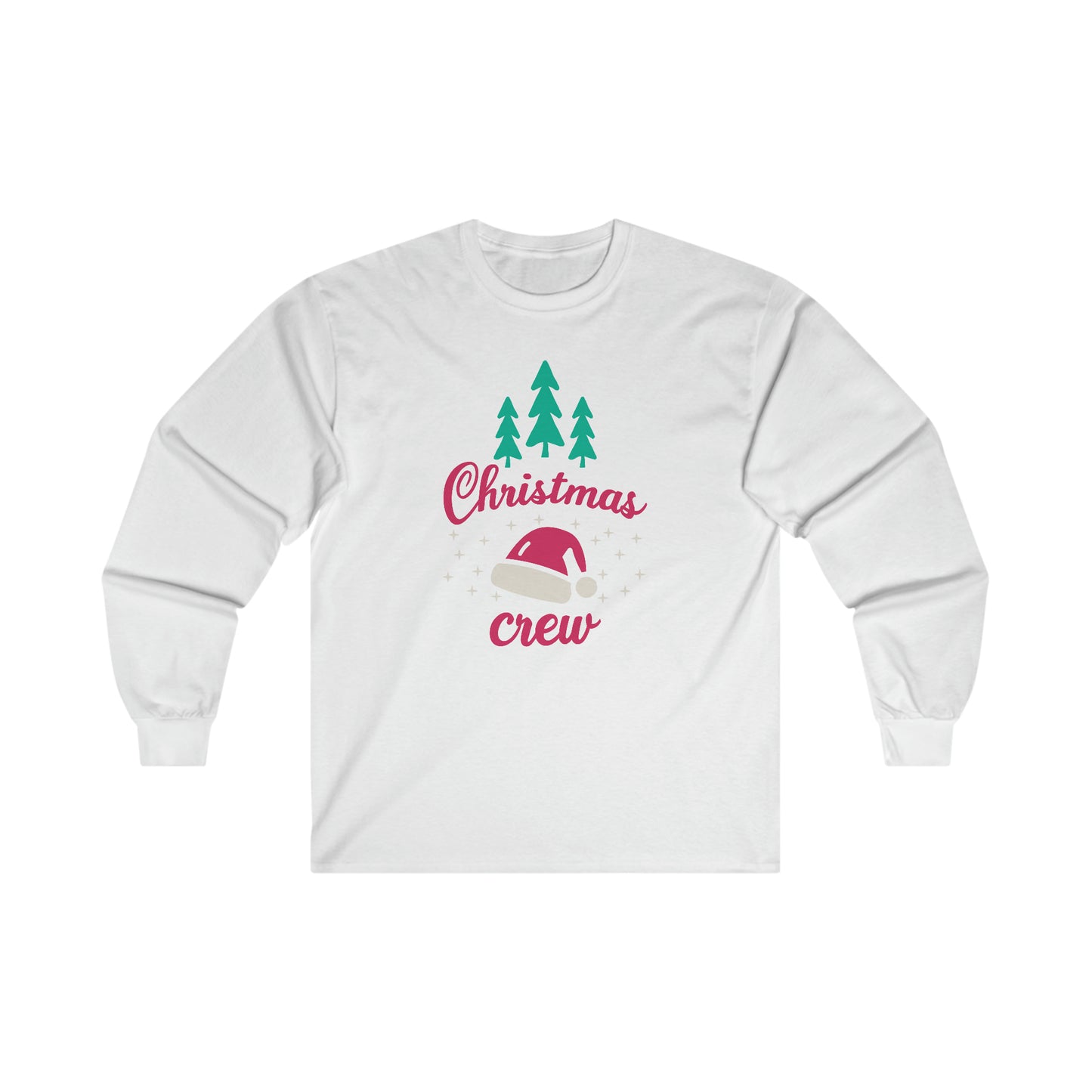 Christmas Crew Ultra Cotton Long Sleeve Tee