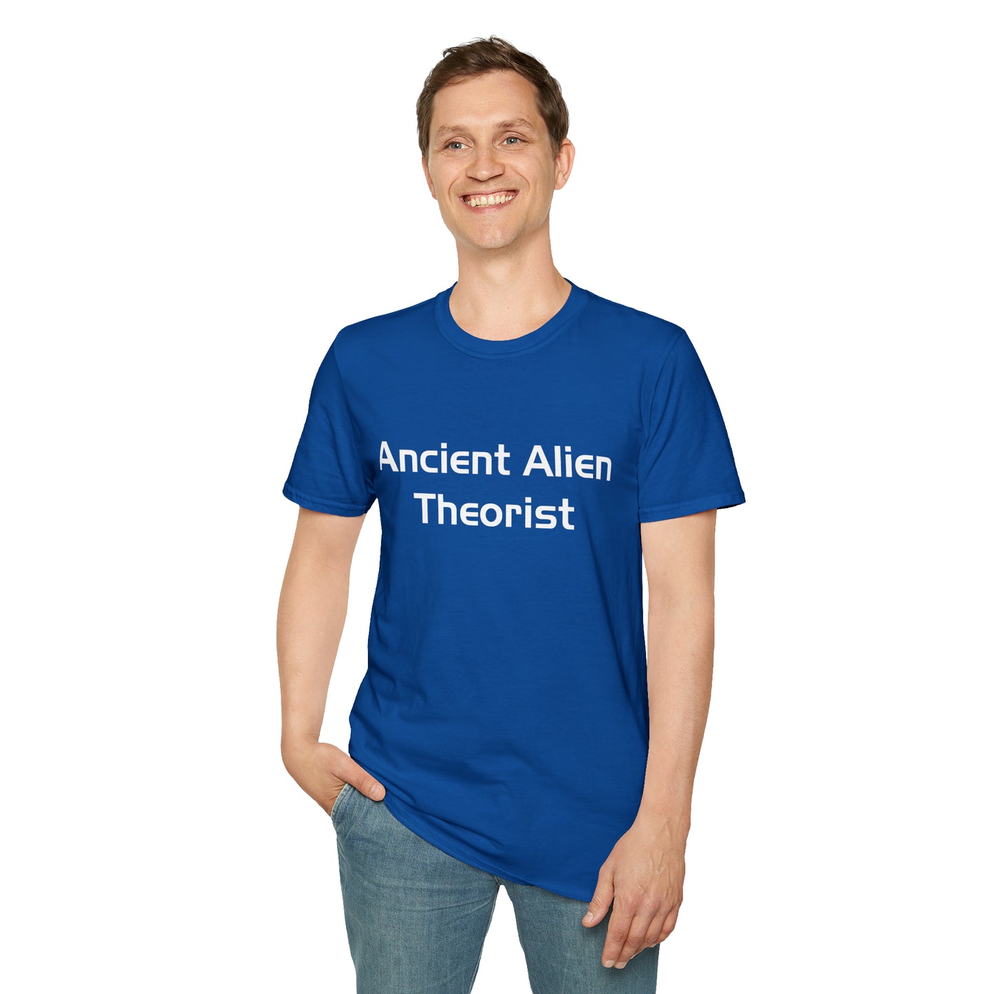 Ancient Alien Theorist Softstyle T-Shirt