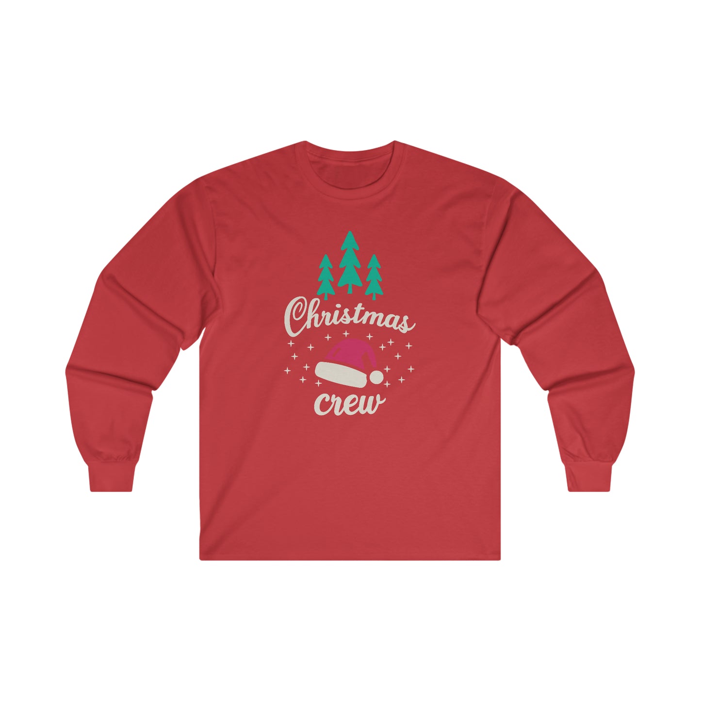 Christmas Crew Ultra Cotton Long Sleeve Tee