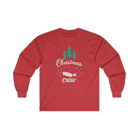 Christmas Crew Ultra Cotton Long Sleeve Tee