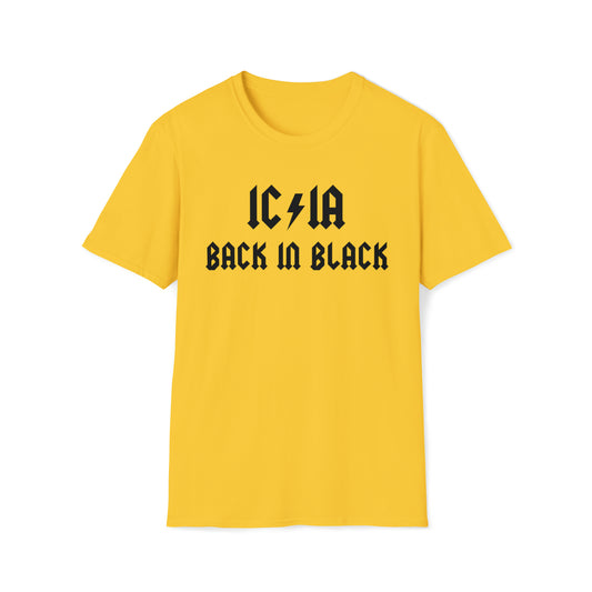 Back in Black Iowa Softstyle T-Shirt