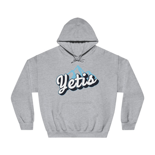 Yetis Script DryBlend® Hooded Sweatshirt