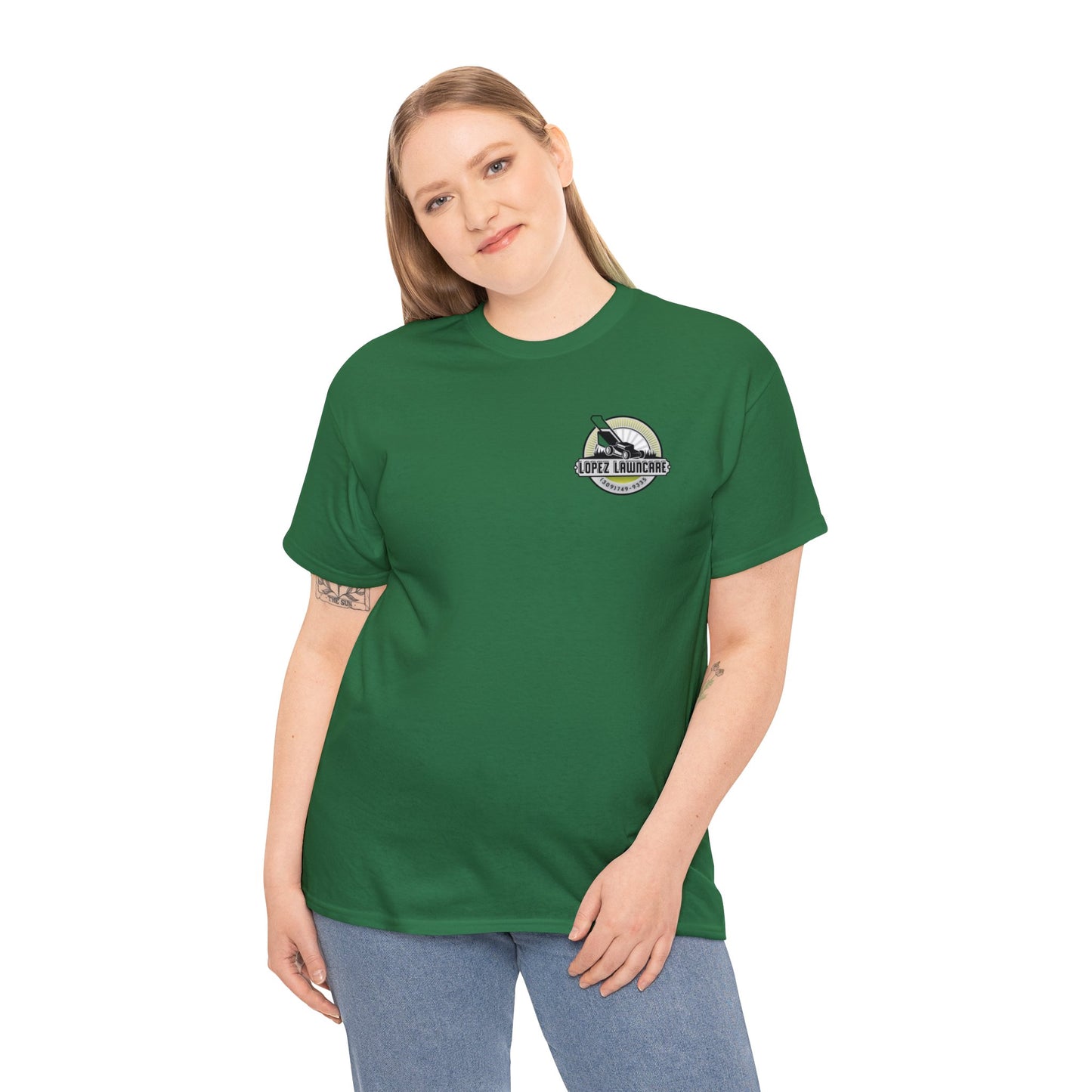 Lopez Lawncare Heavy Cotton Tee