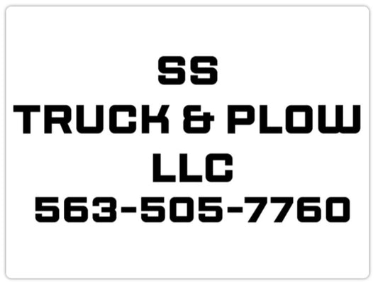 SS Truck & Plow Truck Magnets