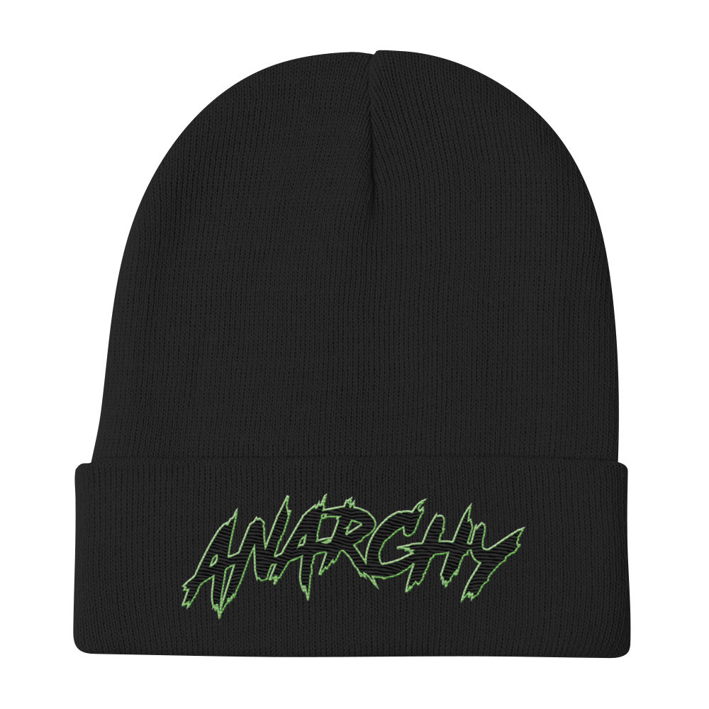 Anarchy Embroidered Beanie