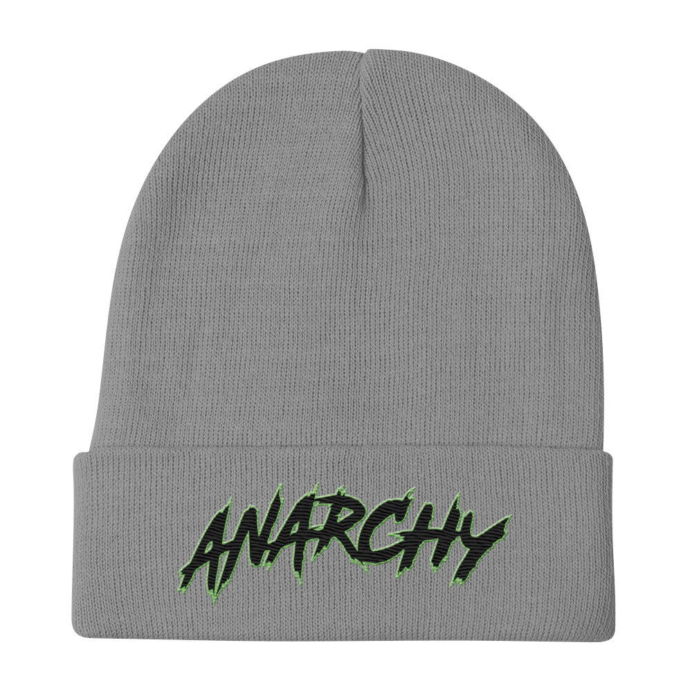 Anarchy Embroidered Beanie