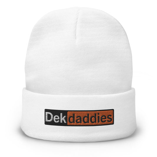 Dekdaddies Embroidered Beanie