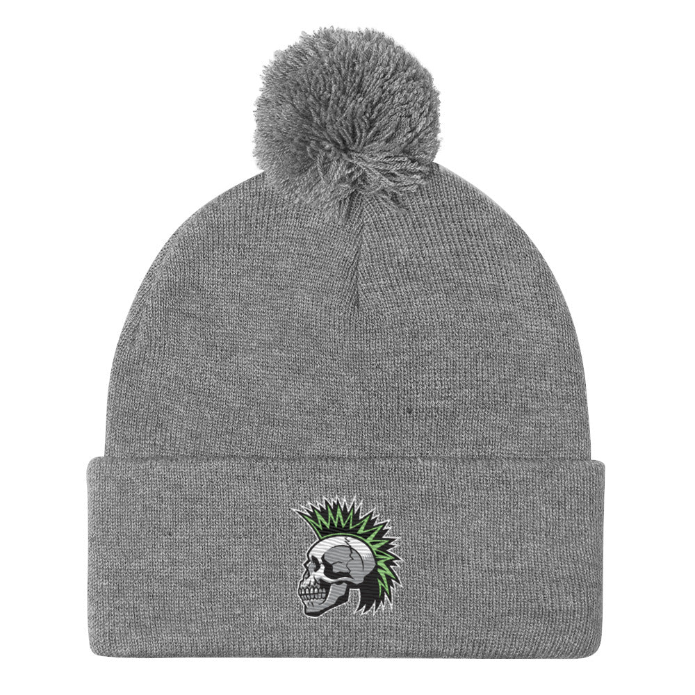 Anarchy Skullhawk Pom-Pom Beanie