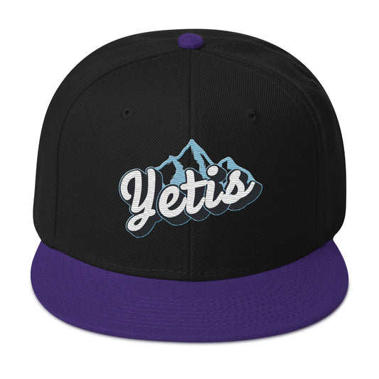 Yetis Mountain Snapback Hat