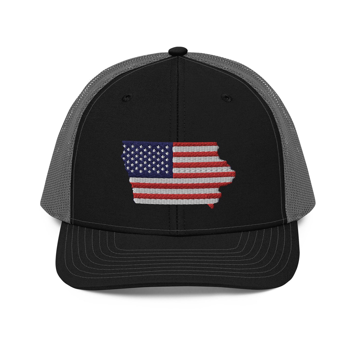 Iowa Patriotic Trucker Cap