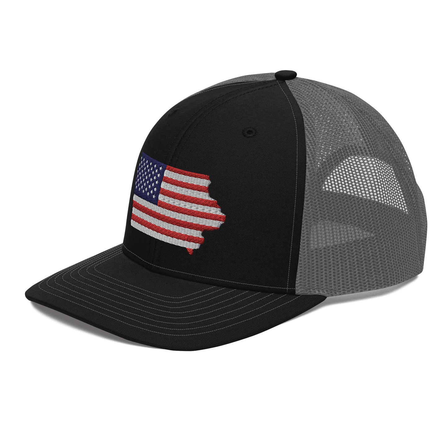 Iowa Patriotic Trucker Cap