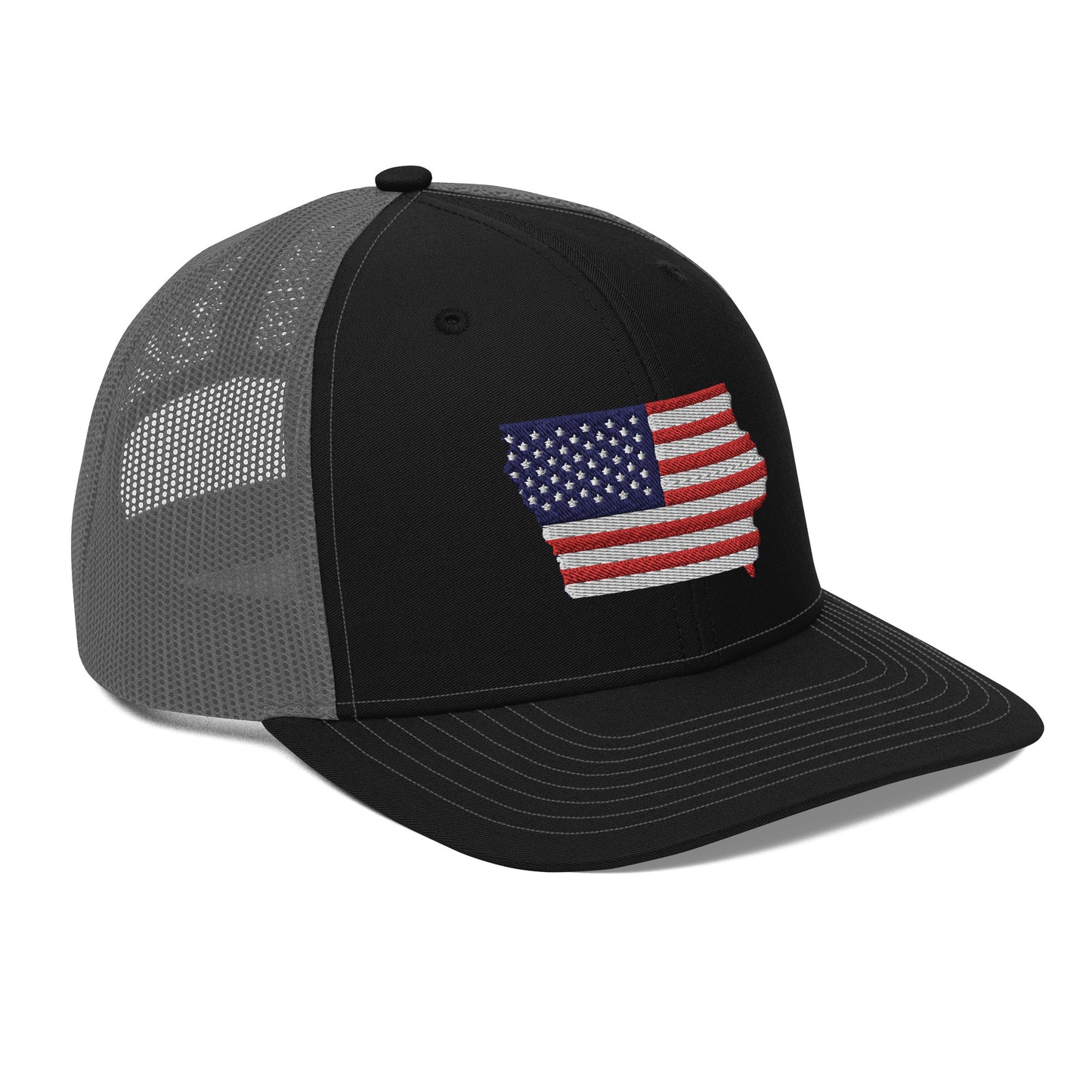 Iowa Patriotic Trucker Cap