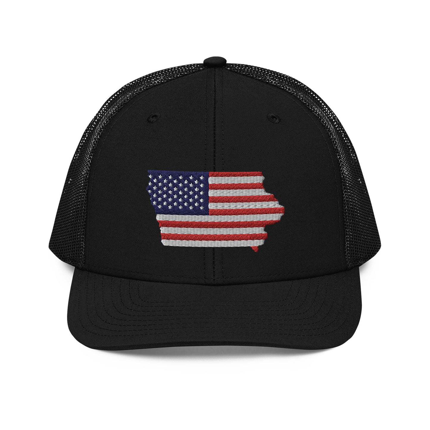 Iowa Patriotic Trucker Cap