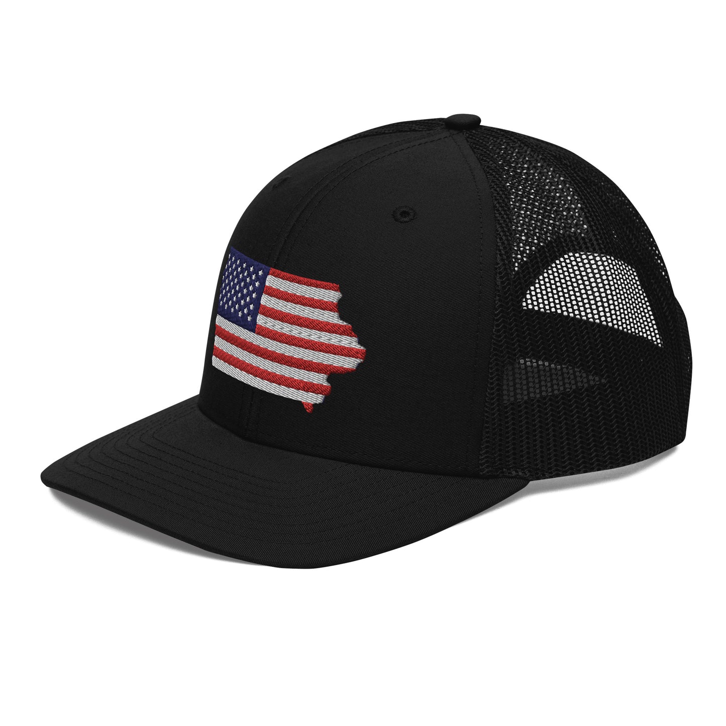 Iowa Patriotic Trucker Cap