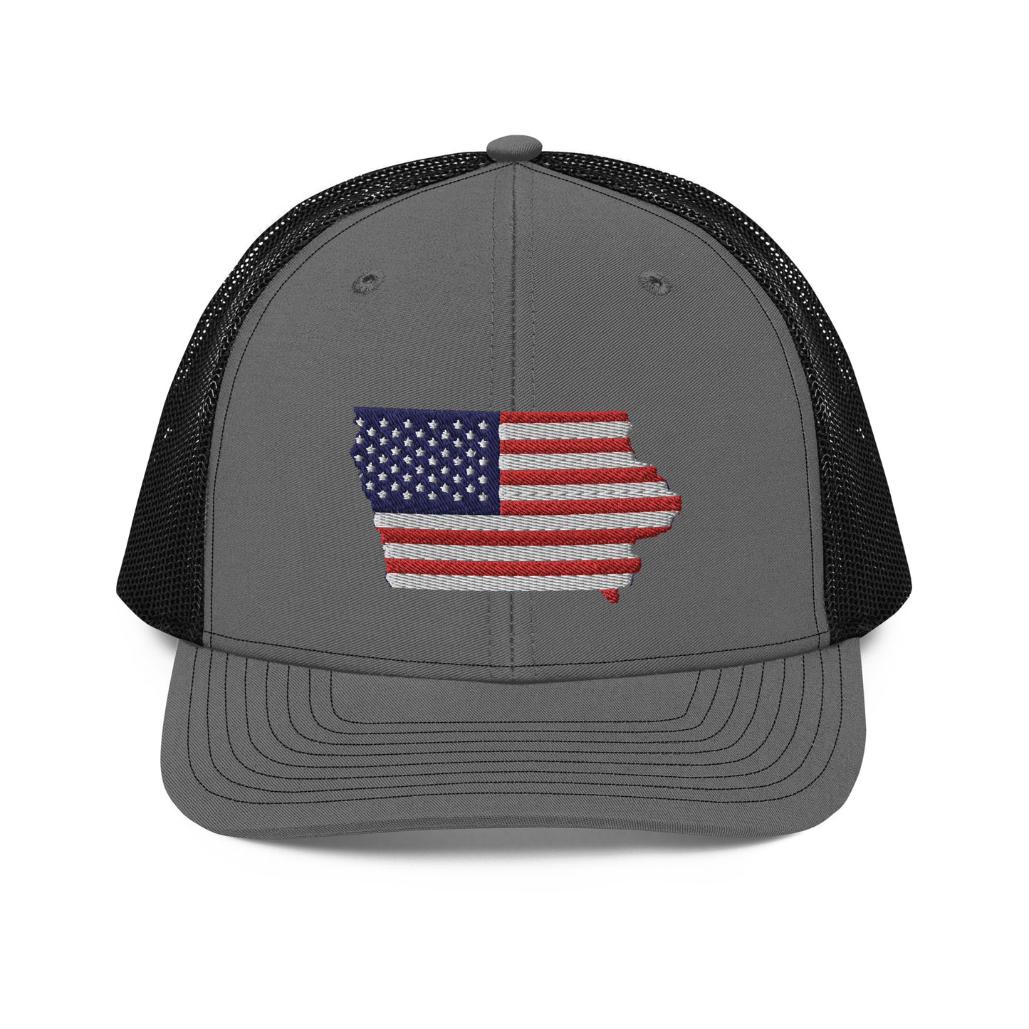 Iowa Patriotic Trucker Cap