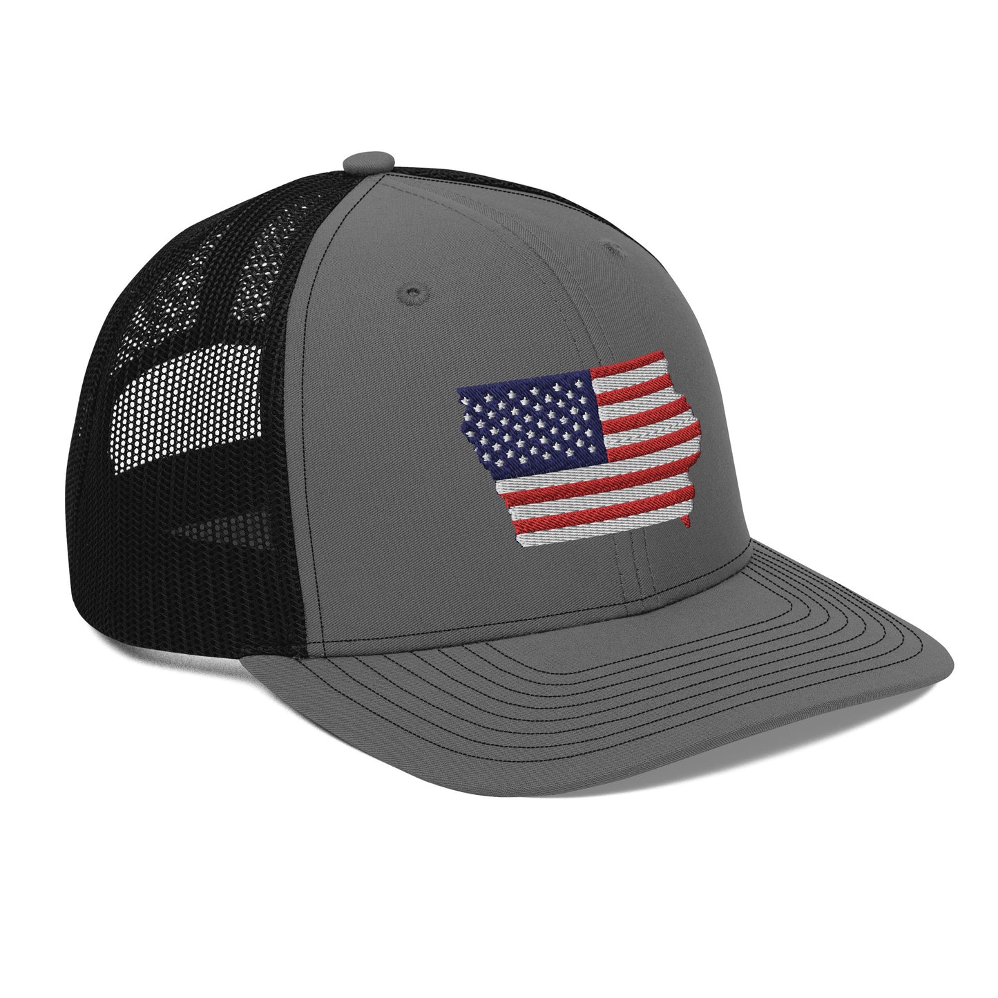 Iowa Patriotic Trucker Cap